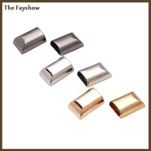 [The Fayshow] 10pcs kim loại dây kéo Stopper dây kéo đuôi Clip dừng ĐUÔI CẮM đầu với vít DIY may da phần cứng thủ công