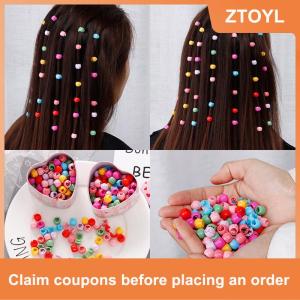 【ZTOYL】 Đáng yêu hạt kẹp tóc cho cô gái kẹo màu sắc nhựa mini tóc Clips barrette