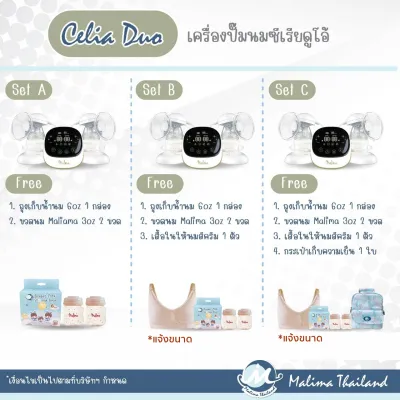 Malima (Malish) รุ่น Malima Celia Duo Air Plus SuperMama ประกันศูนย์ไทย 1 ปี (วิธีวัดขนาดกรวย รูปที่ 2)