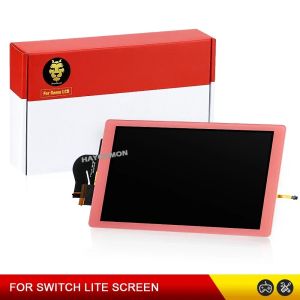 2IN1 for Switch Lite Original LCD Display with Touch Screen Full Fitted Assembly Replacement for Switch Lite Screen Replacement