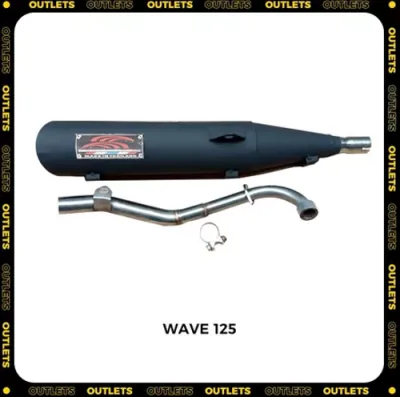 Apido Mio Sporty Pipe For V3 Pipe Muffler 1 Set Mio i125 /Soul i125 accessories and parts Motorcycle