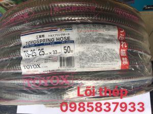 Ống nhựa lõi thép chịu áp lực 25x33 mm TS-25 Toyox Nhật chất lượng  thế giới tại Máy NTT bảo hành dài hạn