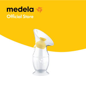 MEDELA Silicone Breastmilk Collector Manual Pump Breastfeeding