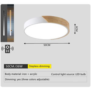 【3 Year Warranty】Wood Ceiling Lights Nordic Led Ceiling Lights Modern design Tricolor Ceiling Lights Fixture Indoor Luminaire Kitchen Living Bedroom Lamp For Living Room Home Decor