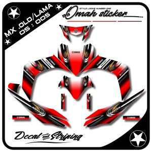 Striping Decal  JUPITER MX OLD. Sticker Striping Full Body  JUPITER MX OLD DESIGN. ADT. 005