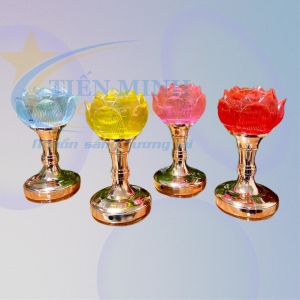 Đèn thờ led búp sen (LBS01/ LBS02/LBS03) màu sắc (Hồng- Trắng- Vàng- Đỏ)
