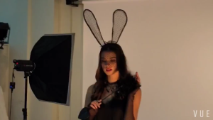 Long Rabbit Ear Lace Headband BunnyGirl Nightclub Headband Party Costume Stage Props Female Role Play Cosplay Headdress