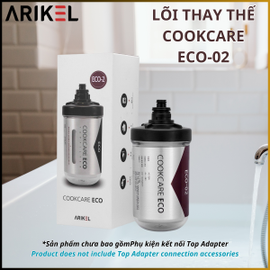 Lõi lọc thay thế Cookcare Eco-01| Eco-02| Lọc bụi bẩn bùn đất gỉ sắt kim loại có trong nước