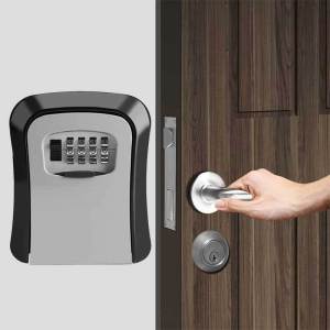 Key Safe Box / Key Storage Password Box Outdoor 4 Digit Wall Mount Lock Kotak Kunci Dinding