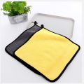 Khăn lau xe hơi chuyên dụng cao cấp siêu mịn  chống xước Microfiber 2 lớp. 