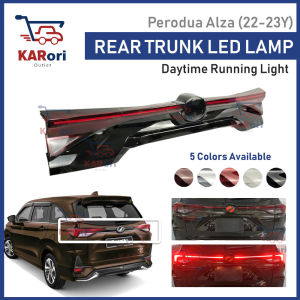 PERODUA ALZA 2022-2023Y TRUNK LED REAR GARNISH DRL THIRD BRAKE LIGHT / ALZA 2022-2023Y REAR GARNISH LED DRL