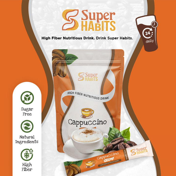 l-carnitine drinks philippines Super Habits Cappuccino Drink Garcinia Cambogia L-Carnitine Psyllium Husk  Coffee Sexyhabits Cappuccino Drink 10 Sachets - Lazada