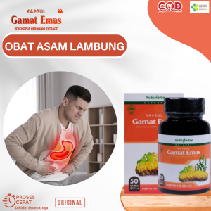 Obat Asam Lambung Obat Infeksi Lambung Obat Lambung Perih Luka Lambung Maag Kronis Asam Lamung Naik/Kambuh Tukak Lambung Perut Kembung Obat Perut Terasa Perih Dispepsia Lambung Bocor Mual Dan Muntah Dengan Kapsul Gamat Emas