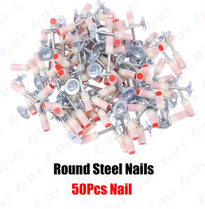 400PCS Steel Nails Round For Steel Nail Gun 16mm Pneumatic Nailing Gun Wall Fastening Tool Nailer Special Nails