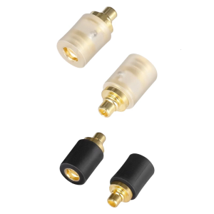 Interchangeables MMCX Adapters Set For Headphone Models Ergonomic Enables Customs Cable Configurations Without Distortions