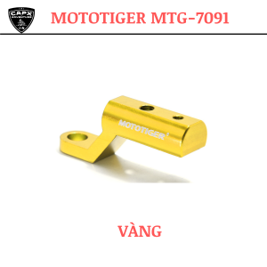 Pát đèn trợ sáng lắp chân gương CNC hàng dày gắn xe máy kèm lỗ ốc 6mm 8mm