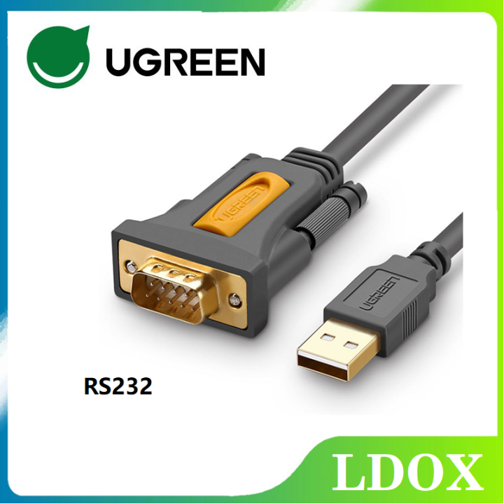 UGREEN USB to RS232 DB9 Serial Male Converter Adapter Cable with PL2303 ...