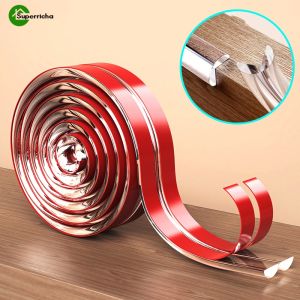 1M Collision Proof Kids Safety Sticker / Transparent PVC Soft Bumper Tape / Baby Proofing Table Edge Bumper Stickers / Self-Adhesive Wall Furniture Corner Guard