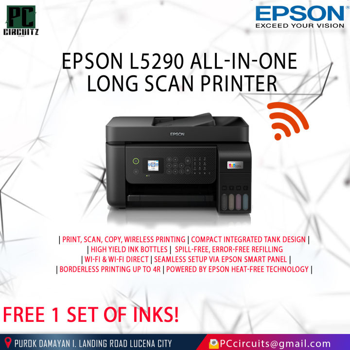 EPSON L5290 ALL-IN-ONE PRINTER WITH LONG SCANNER | Lazada PH