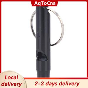 [COD] AqToCna Ship within 24 hours Metal Whistle Pendant With Keychain For Survival Emergency Mini Size Whistles
