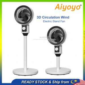 Air Circulation Fan Electric Fan Stand Fan Desk Floor Table Vertical Kipas Berdiri Meja Household Living Room Office Mute Silent large wind Convection
