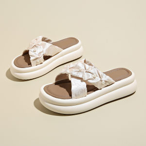 Flat Slippers Womens New Thick-soled Fashion Sandals