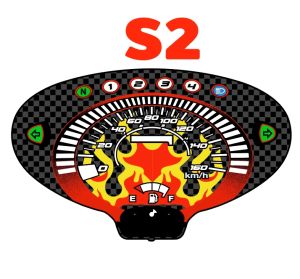 แผ่นไมล์125R งานMedium  ออกแบบได้ตามสั่ง