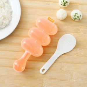 Cetakan Bola Nasi / Rice Ball Shaker Free Centong Nasi / Cetakan Nasi Bulat Bola