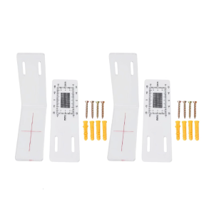 2/4Pcs Crack Gauge Ruler Wall Crack Monitoring Record Accurate Crack Monitoring Record Tool Crack Monitor Gauge