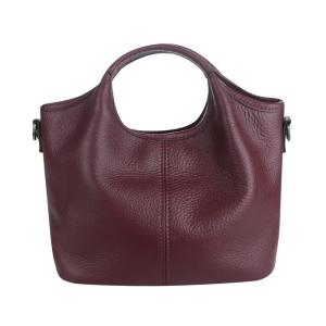 Royal Bagger Retro Handbag for Women Genuine Leather Portable Bucket Bags Fashion Casual Shoulder Crossbody Bag 2609