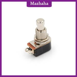 Mazhaha Công tắc Guitar điện mới công tắc chân nút ấn tạm thời SPST