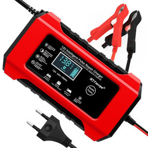 Sạc bình acquy 12V/6A 2Ah-100Ah TIANYE tự ngắt khi đầy chức năng bảo dưỡng phục hồi ắc quy bằng khử sunfat chống ngược cực