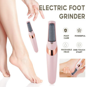 Portable Electric Foot Grinder Callus Feet File Grinder Remover Pedi Pedicure Detachable Rechargeable Foot Scrub Tools Foot Pedicure long battery life USB charging