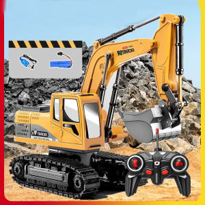 Excavator remote control alloy automotive engineering vehicle construction toy