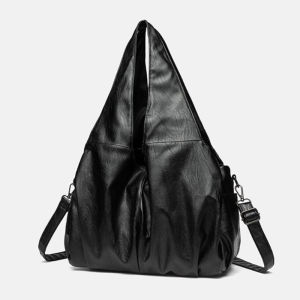 Shoulder Underarm Bags Commute Leather Messenger Bag Vintage Large Capacity Tote Bag for Women