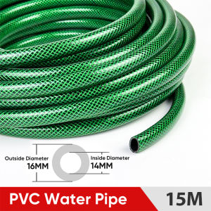 【Free 3pcs adapters】Mitsushi Water Hose PVC Garden Hose Heavy Duty 1/2 Diameter Hose for Water Thicken Bending Resistance Carwash Gardening Washer Outdoor and Garden Lawn & Garden Watering Systems & Garden Hoses