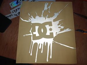 DC sticker decals for car/motorcycle etc.