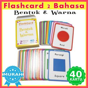 Flashcard BENTUK & WARNA FlashCard color and shape