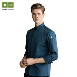 Flynn Grey Chef Jakcet Long Sleeve
