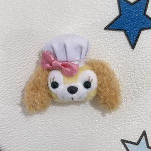 2026 Hot Sale [ Shipped from China ] Cute Duffy Bear and Shirley Rose Hair Clips BB Plush hair accessories scrunchies hair ties spring styles B3