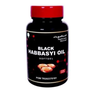Black Habbasyi Oil Softgel Habbatusauda Murni HNU Asli Original