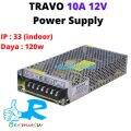 TRAVO 10A 12V TRAFO JARING 5A DC 3A 120W 60W 36W LED STRIP ADAPTOR 60 WATT CCTV POWER SUPPLY 120 WATT MODUL LED 12V DC TRAVO JARING 120 WATT 36 WATT. 