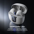 VIVAN  [สินค้าใหม่] รุ่น GT2S หูฟังบลูทูธ จอ LED เสียงเบสแน่น ลดเสียงรบกวน บลูทูธ 5.4 หูฟังกึ่งอินเอีย ไม่เจ็บหู แบตอึด. 