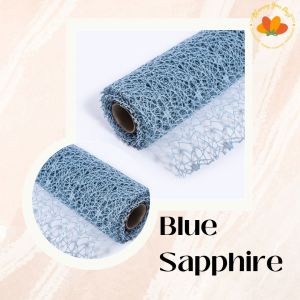 1 ROLL Flower Wrapping Paper Jaring Spider Korea / Polyn et Spider Mesh Roll / Kertas Buket Bunga Florist Korean Jaring Net Roll Flower Wrapping Buket Bouquet