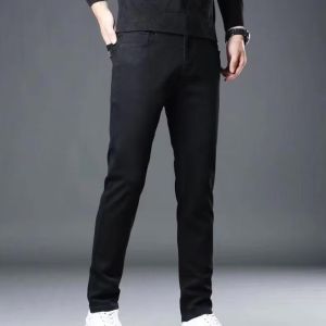 Celana jeans cowok terbaru 2025 Celana jeans slim fit pria tidak tembus celana korean style pria straight blue jeans pria