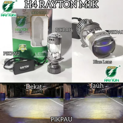 Lampu Utama LED H4 Rayton M1K Dengan Kipas Pendingin
