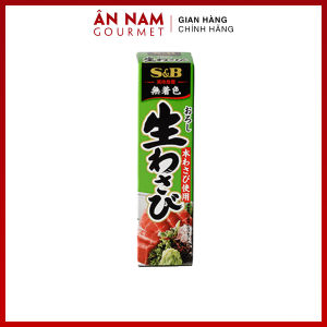 Mù tạt xanh S&B Wasabi 43g [ Made in Japan ]
