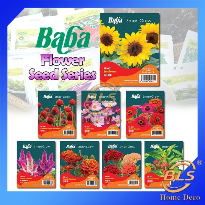 Baba Flower 【EXPIRED - Buy 1 Free 1 - Random】BLS BABA Smart Grew Flower Seed NON ...