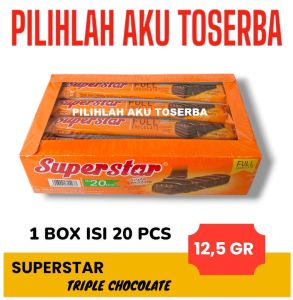 SUPERSTAR Triple Chocolate - ( HARGA 1 BOX )