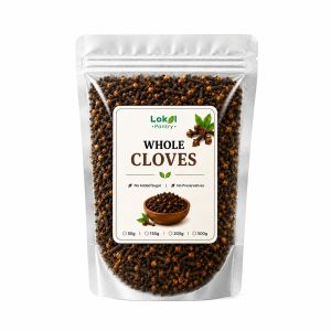 Whole Cloves Premium Quality | Natural Whole Cloves Spice | Aromatic Clove Buds | Culinary Herbs & Spices | Perfect for Baking Curries Soups Stews Rice Mulled Drinks Marinades & Spice Blends
